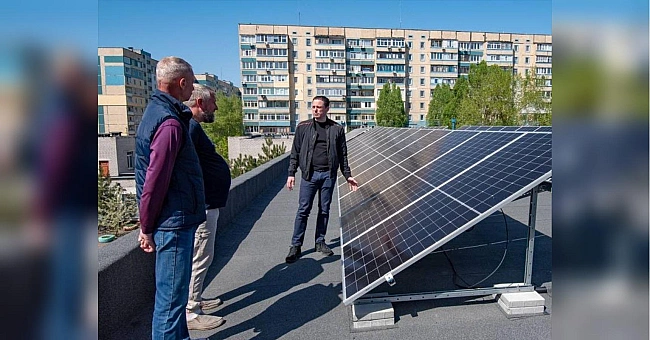 we.ua - У дитсадках Кам’янського встановили автономні сонячні електростанції, — мер міста Білоусов