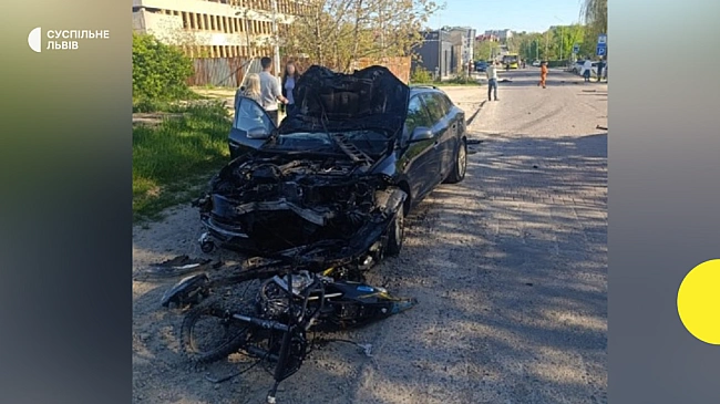 we.ua - У ДТП в Львівському районі загинув 12-річний мотоцикліст