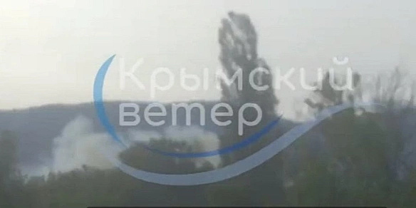 we.ua - У Криму прогриміли вибухи на аеродромах окупантів, горить склад боєприпасів РФ — Кримський вітер