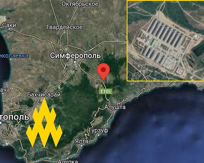 we.ua - У Криму горить склад боєприпасів - Атеш