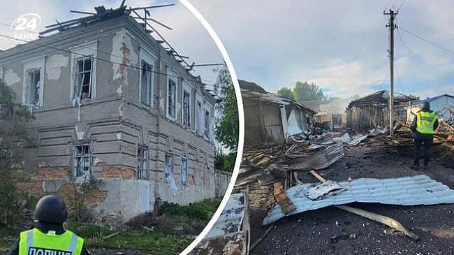 we.ua - Російські дрони атакували Білопілля на Сумщині: горіла будівля держустанови та ринок