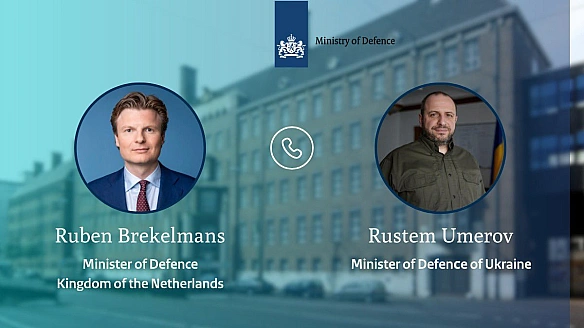 we.ua - Умєров обговорив з міністром оборони Нідерландів пришвидшення військових поставок в Україну та розширення виробництва БПЛА