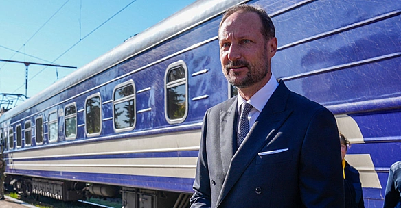 we.ua - Зеленський показав кронпринцу Норвегії реабілітаційний центр в Ірпені