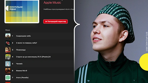 we.ua - Пicня cпiвaкa DREVO oчoлилa чapт Apple Music тa YouTube Music charts