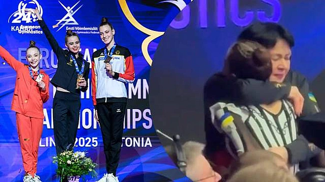 we.ua - Сльози щастя: відео емоційної реакції Дерюгіної на тріумф Онофрійчук підкорило мережу