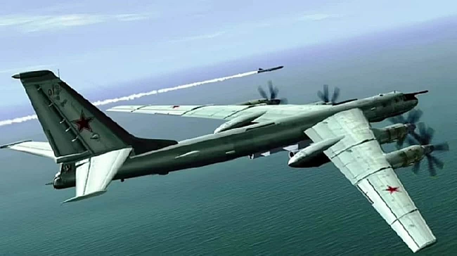 we.ua - Повітряні сили: Росія підняла в небо два Ту-95МС з Оленьї