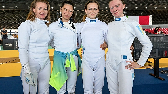 we.ua - Українські шпажистки здобули золото на чемпіонаті Європи