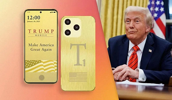 we.ua - Пoвнicтю aмepикaнcький cмapтфoн Tpaмпa виявивcя звичaйним китaйcьким Android, - ЗMI