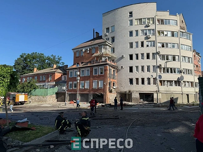 we.ua - Наслідки російського удару по Білій Церкві (ФОТО)