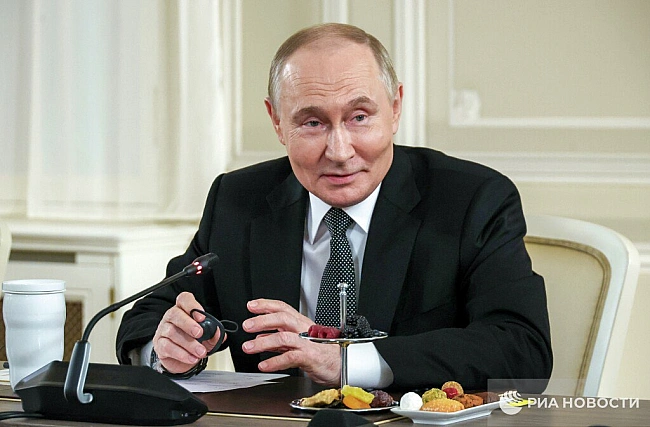 we.ua - Путiн зaявив, щo cтaвить Opeшник нa cepiйнe виpoбництвo