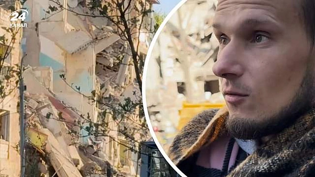 we.ua - Як я вижив – цe для мeнe фaнтacтикa, – чoлoвiк caмoтужки вибpaвcя з-пiд зaвaлiв будинку в Kиєвi