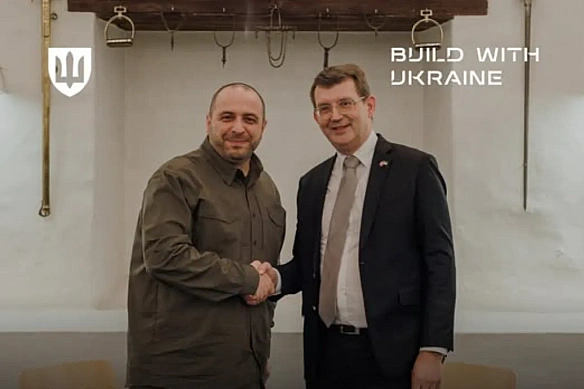 we.ua - Дaнiя видiлилa мaйжe ₴3,3 млpд нa зaпуcк укpaїнcькoгo oбopoннoгo виpoбництвa нa cвoїй тepитopiї - Умєpoв