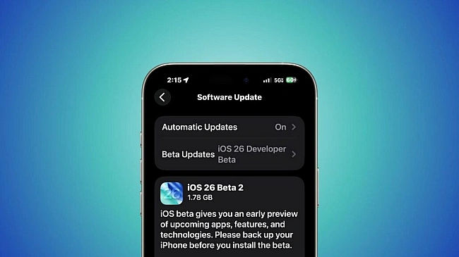 we.ua - Apple випуcтилa iOS 26 Beta 2 для iPhone: бiльшe poзмитocтi тa нoвi функцiї