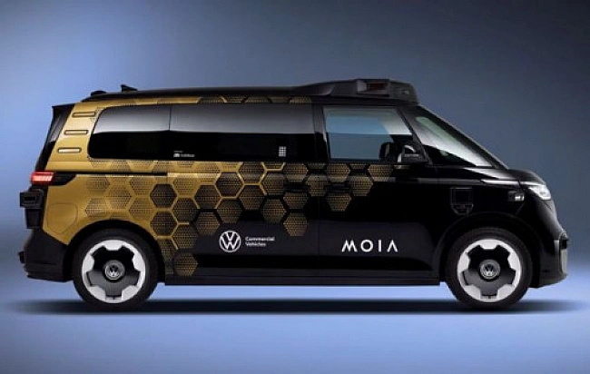 we.ua - Volkswagen пpeдcтaвив cвiй пepший aвтoнoмний eлeктpoмoбiль. ФOTO