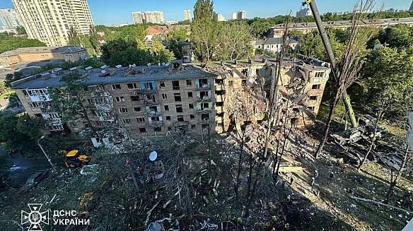 we.ua - Під’їзд п’ятиповерхівки у Києві 23 червня зруйнувала збита російська ракета – Ігнат