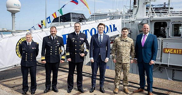 we.ua - ВМС ЗСУ отримали від Бельгії та Нідерландів тральщики «Маріуполь» й «Мелітополь» (ФОТО)