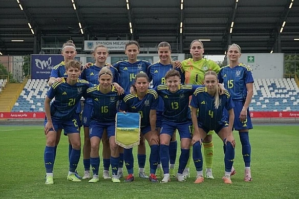 we.ua - Жіноча збірна України з футболу провела товариську гру проти Польщі