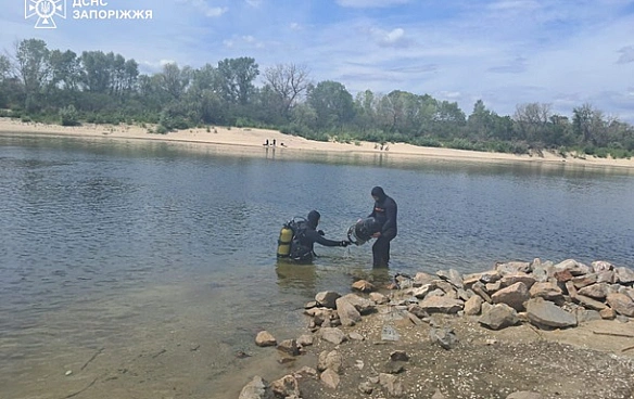 we.ua - На Запоріжжі водолази-сапери знищили бойову частину Шахеда