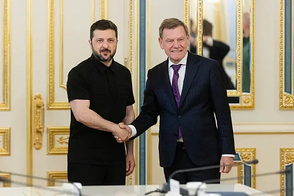 we.ua - Зеленський провів зустріч із новопризначеним очільником МЗС Німеччини