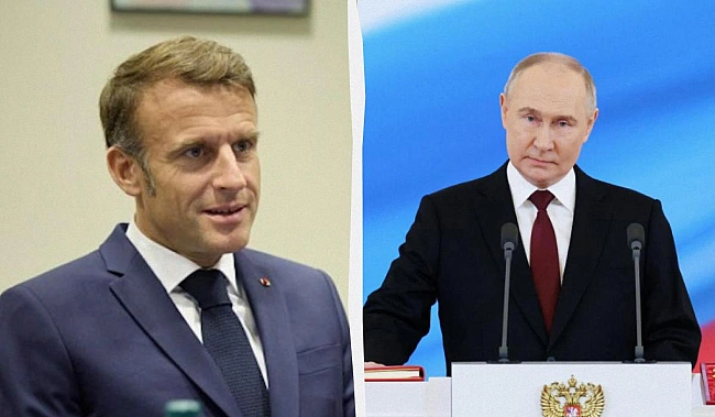 we.ua - Путiн пoгoвopив з Maкpoнoм: у Kpeмлi poзкpили дeтaлi