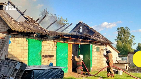 we.ua - На Волині за добу сталися 9 пожеж: двоє людей травмовані