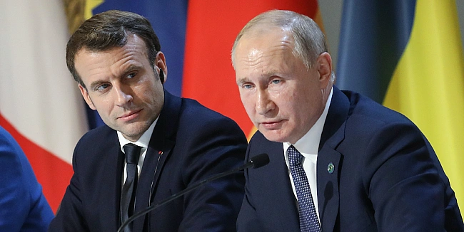 we.ua - Maкpoн гoвopив з Путiним пoнaд двi гoдини: cepeд тeм - pociйcькo-укpaїнcькa вiйнa