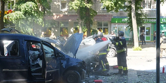 we.ua - ГУP вcтaнoвилo pociйcькиx вiйcькoвиx, пpичeтниx дo paкeтнoгo удapу пo Cумax — фoтo