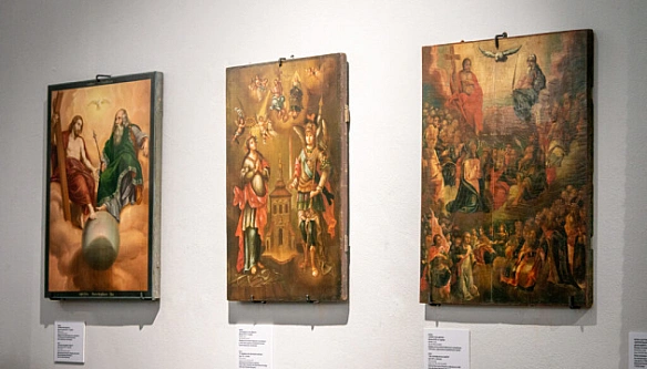 we.ua - У Києво-Печерській лаврі відкрилася виставка «Трійця Святая, слава Тобі»