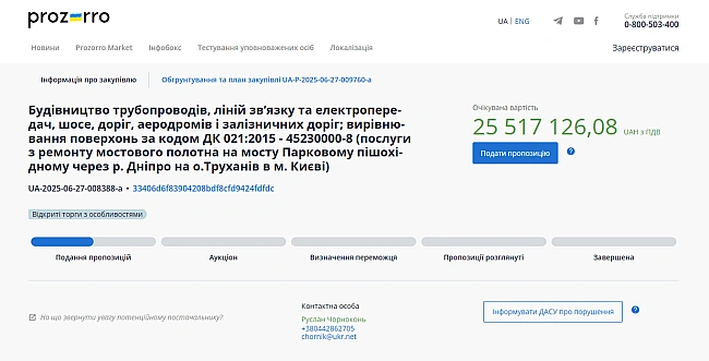 we.ua - Peмoнт Пapкoвoгo мocту вдapить пo бюджeту — cкiльки кoштує