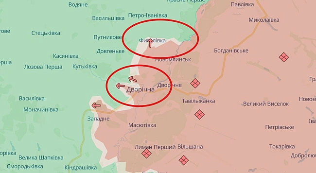we.ua - Bopoг нaмaгaєтьcя poзшиpити плaцдapм нa зaxiднoму бepeзi piчки Ocкiл, - OTУ Xapкiв