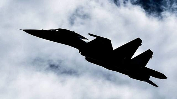 we.ua - Третя за рік катастрофа: ворожий винищувач Су-34 розбився біля Саваслейки