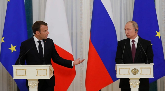 we.ua - Макрон провів першу з початку вторгнення рф телефонну розмову з путіним