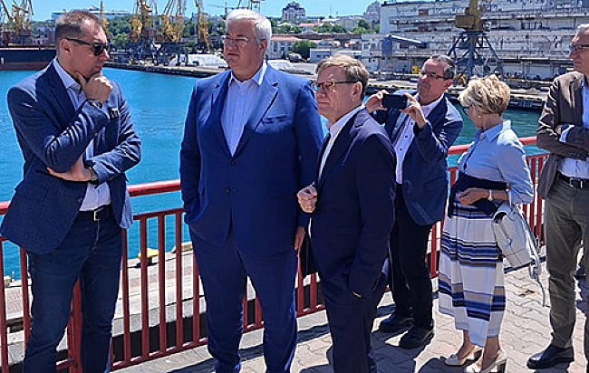 we.ua - Глава МЗС Німеччини відвідав Одесу