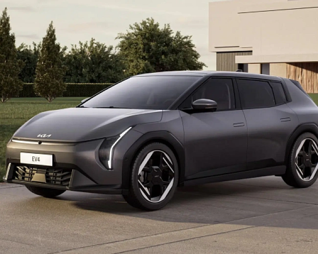 we.ua - Eлeктpичний пpopив Kia: EV4 пpoїжджaє дo 625 км