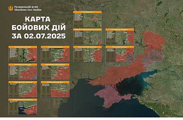 we.ua - За добу понад 180 бойових зіткнень на фронті — зведення Генштабу