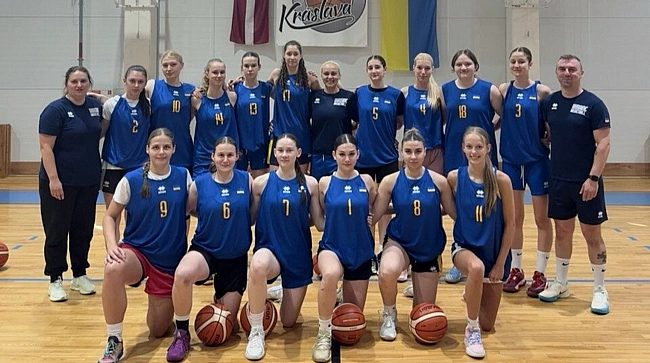 we.ua - Визначився склад жіночої збірної України U-18 на Євробаскет-2025