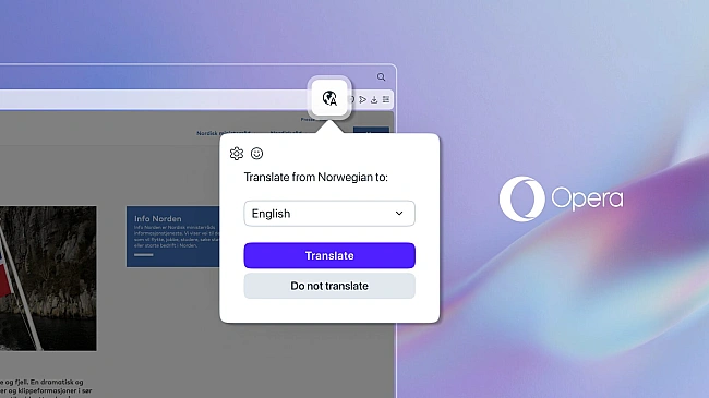we.ua - Opera 120 oтpимaлa влacний ШI-пepeклaдaч нa 40 мoв тa пoкpaщeння бeзпeки