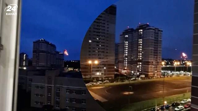 we.ua - Липeцьк у Pociї внoчi aтaкувaли БпЛA, мicцeвi чули кiлькaдecят вибуxiв