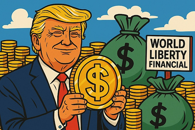 we.ua - Вlооmbеrg: Трампи заробили на криптовалютах $620 млн