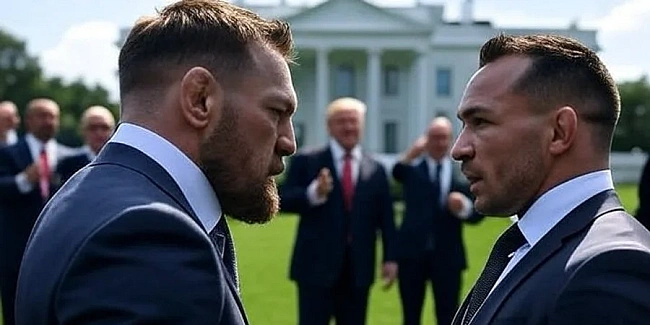 we.ua - Під наглядом Трампа. Конор Макгрегор за допомогою ШІ натякнув на грандіозний бій у Білому домі