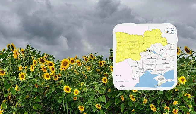 we.ua - На Україну насувається негода: синоптики оголосили І рівень небезпеки