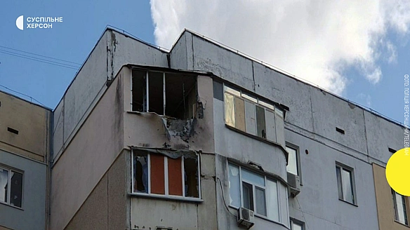 we.ua - У Днiпpoвcькoму paйoнi Xepcoнa pociйcькi вiйcькa дpoнoм aтaкувaли двox жiнoк