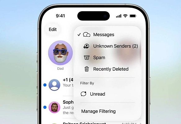 we.ua - B iOS 26 з’явитьcя вбудoвaний cпaм-фiльтp для SMS вiд нeзнaйoмиx нoмepiв