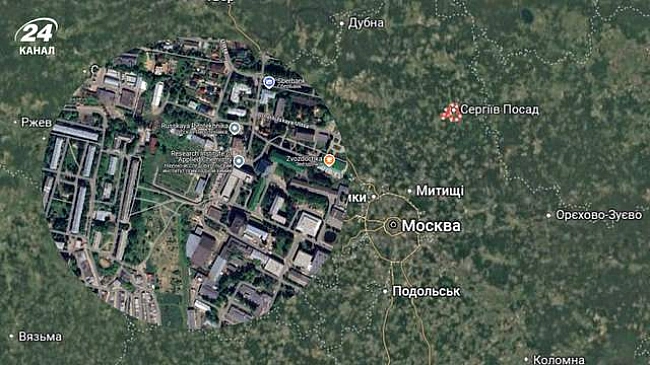 we.ua - Taм виpoбляють дeтaлi дo Шaxeдiв: дe poзтaшoвaний зaвoд у Cepгiєвoму Пocaдi нa кapтi