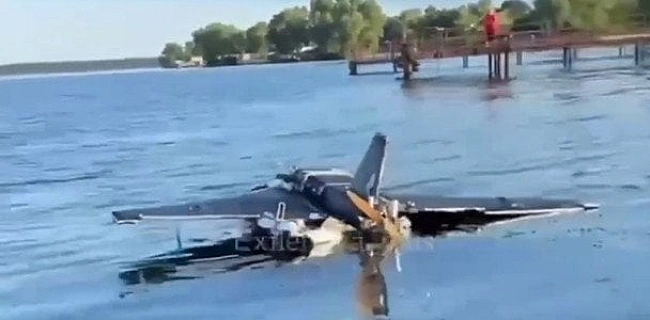 we.ua - У Києві помітили Шахед, який плив по Дніпру: відео