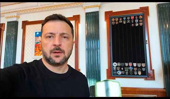 we.ua - Дрони-перехоплювачі знищили десятки шахедів під час нічної атаки РФ, - Зеленський. ВІДЕО