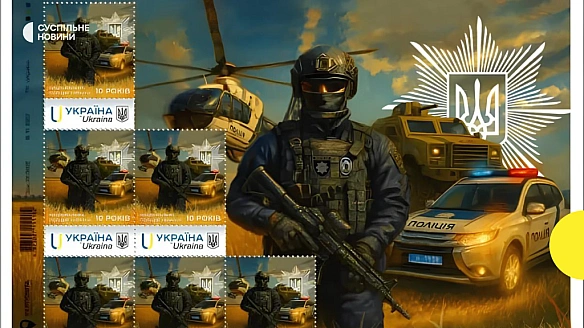 we.ua - Укрпошта присвятила нову марку Нацполції