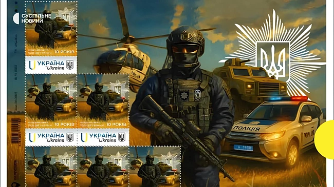 we.ua - Укрпошта присвятила нову марку Нацполції