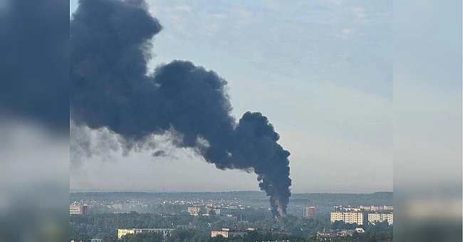 we.ua - Під москвою уражено підприємство, що виробляє бойові частини для «Шахедів», — Генштаб (фото, відео)