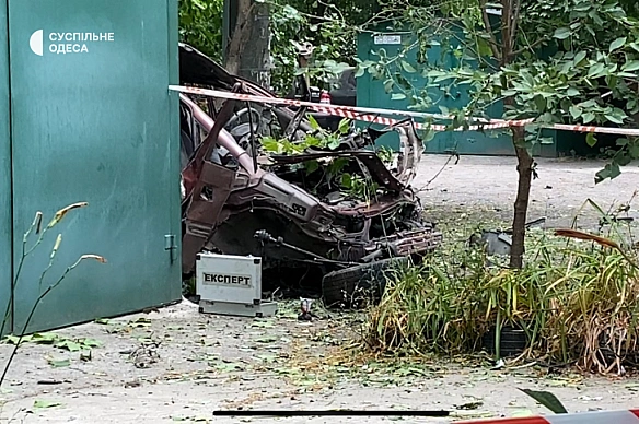 we.ua - Думали, що приліт: вибух авто в Одесі — що кажуть очевидці